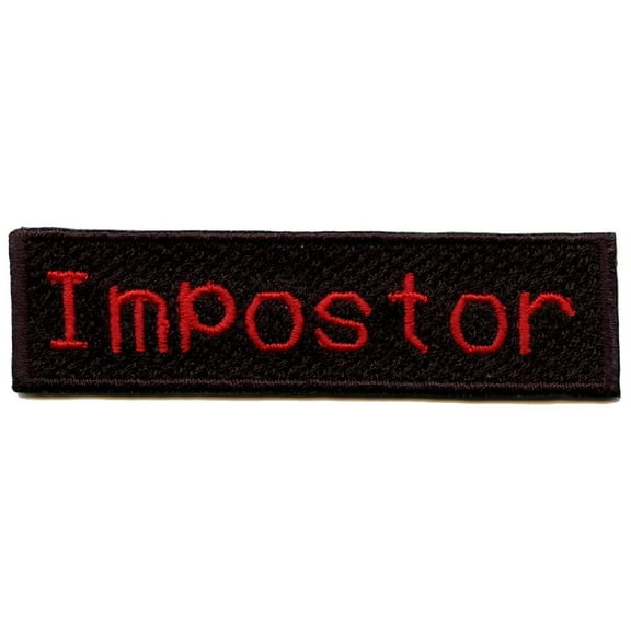 Impostor Box Logo Embroidered Iron On Patch