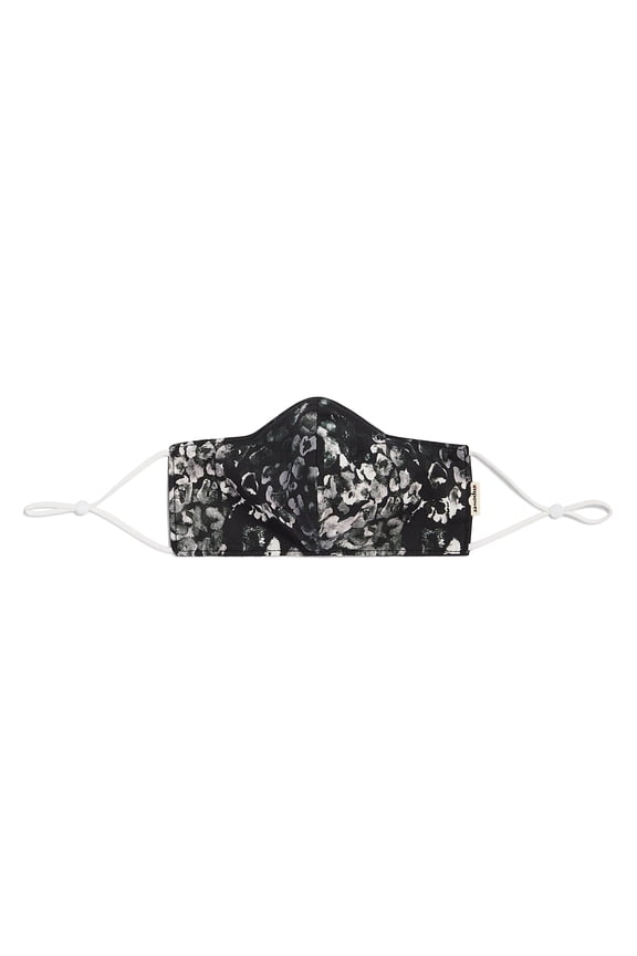 Impower By Prabal Gurung Reversible Face Mask, Black Animal Print