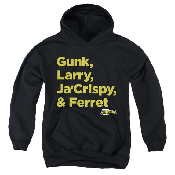 Impractical Jokers Alter Egos Youth Pullover Hoodie Sweatshirt Black