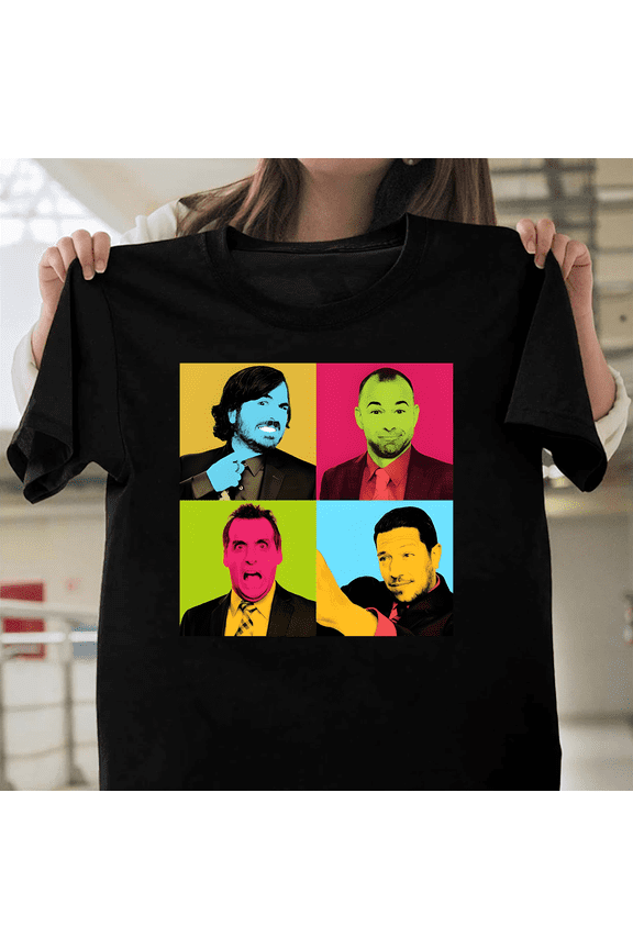 Impractical Jokers Cast Sal Q Murr Brian Quinn Hidden Camera Comedy TV V1130379 Unisex T-Shirt, Size Up to 5XL