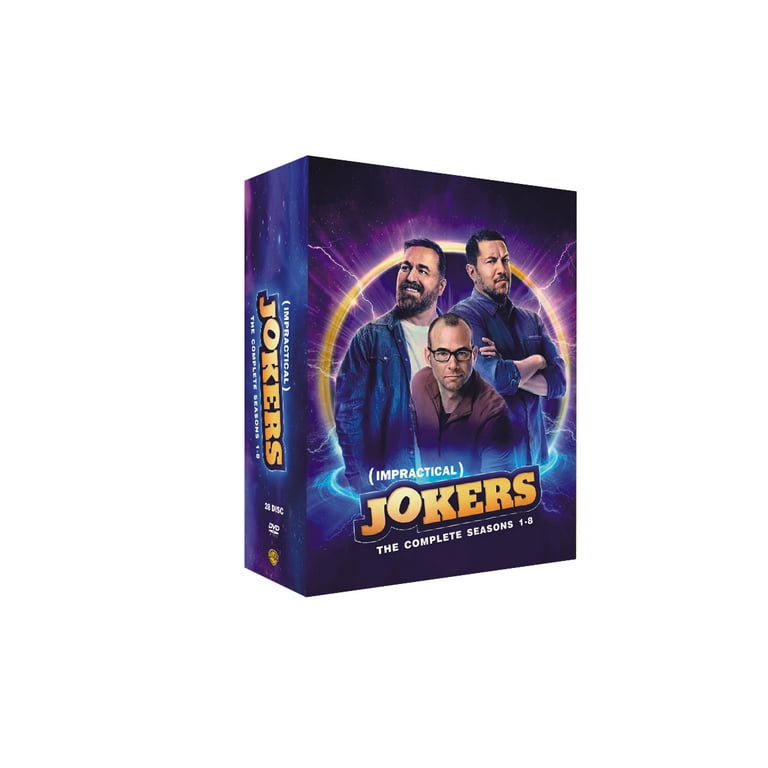 Impractical Jokers TV Show Complete Series Seasons 1 8 DVD Walmart