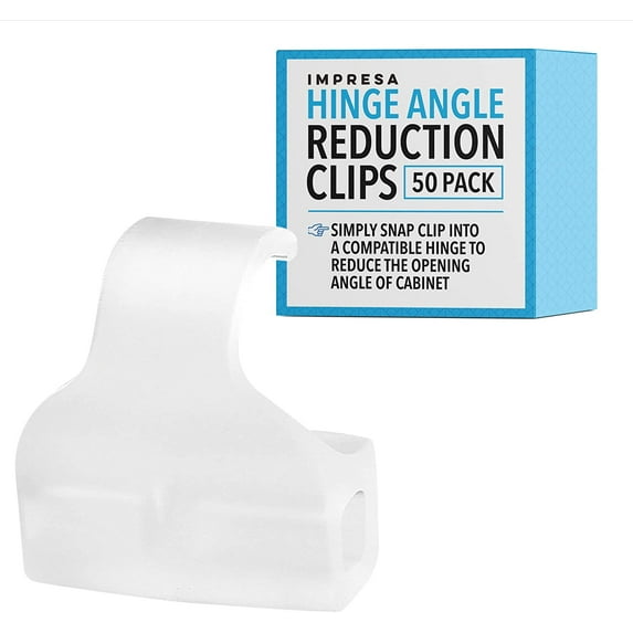 Impresa 50-Pack Cabinet Restrictor Clips for Grass TEC 864 Hinge
