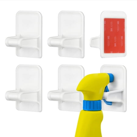 Impresa 6-Pack Wall Mount Spray Bottle Holder to Create Storage Space