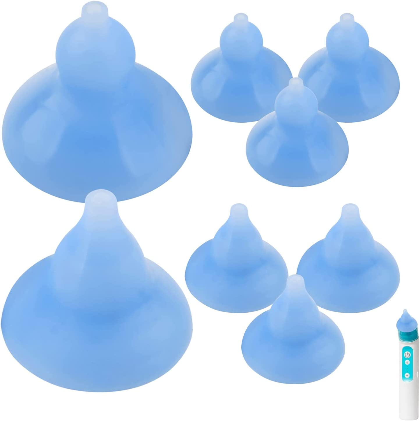 Impresa 8Pack Silicone Tips for Nose Frida Electric Nasal Aspirator