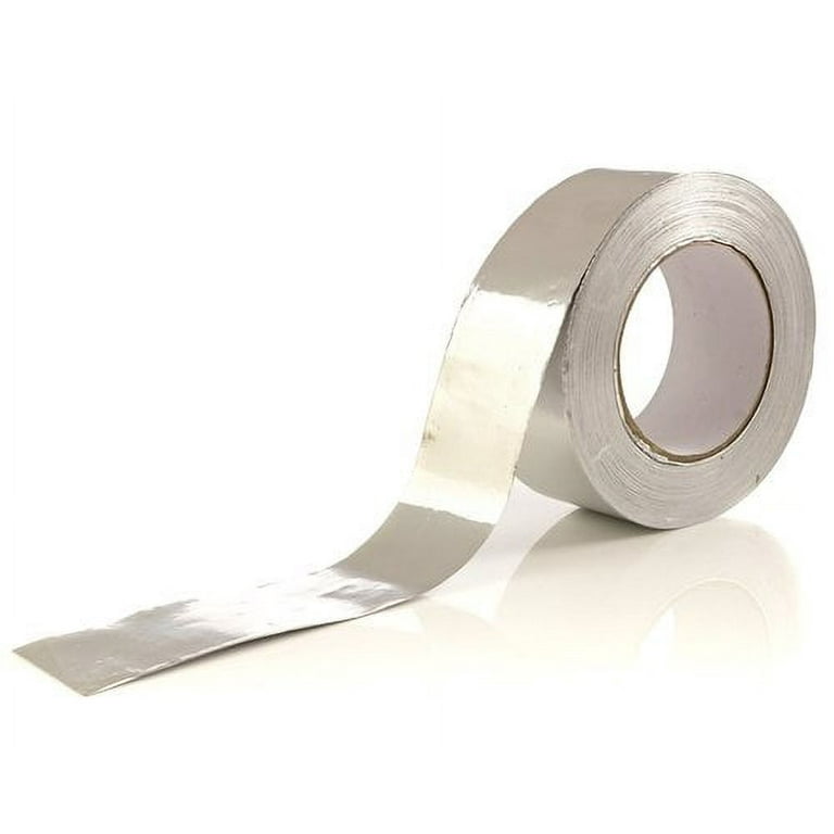 Tapeplus Professional Grade Aluminum Foil Tape - 2 inch by 70 Yards - Perfect for HVAC Sealing & Patching Hot & Cold Air Ducts