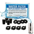 thumbnail image 1 of IMPRESA Gravity-Fed Water Filter Replacement Kit Compatible with Berkey, British Berkefeld Models - Silicone Water Filter Replacement Parts & Leak-Proof Seal, 1 of 6
