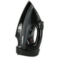 thumbnail image 1 of Impress 1200 Watt Cord Winder Garment Iron in Black, 1 of 9