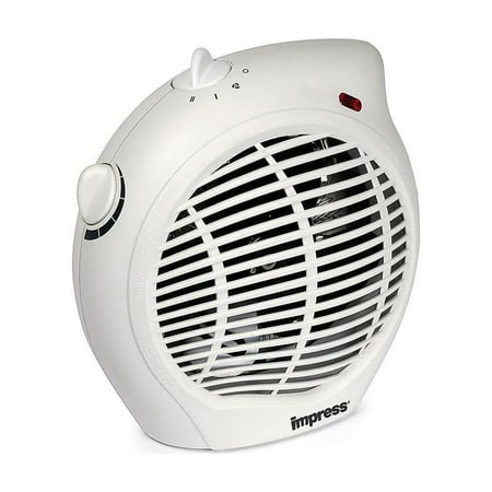 Impress - Compact Fan Heater - White