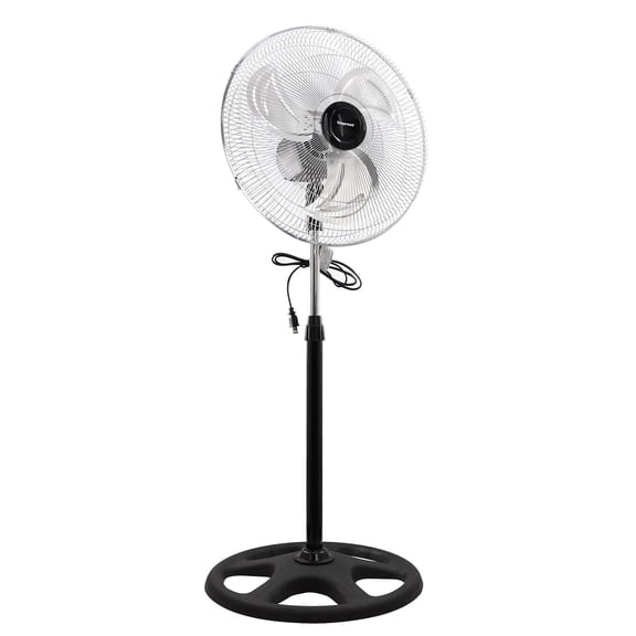 Impress 18 Inch Chrome Hi-Speed Industrial Standing Fan