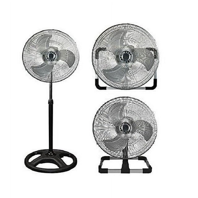 Impress 3-In-1 High-Speed Fan, 58"H x 18"W x 18"D