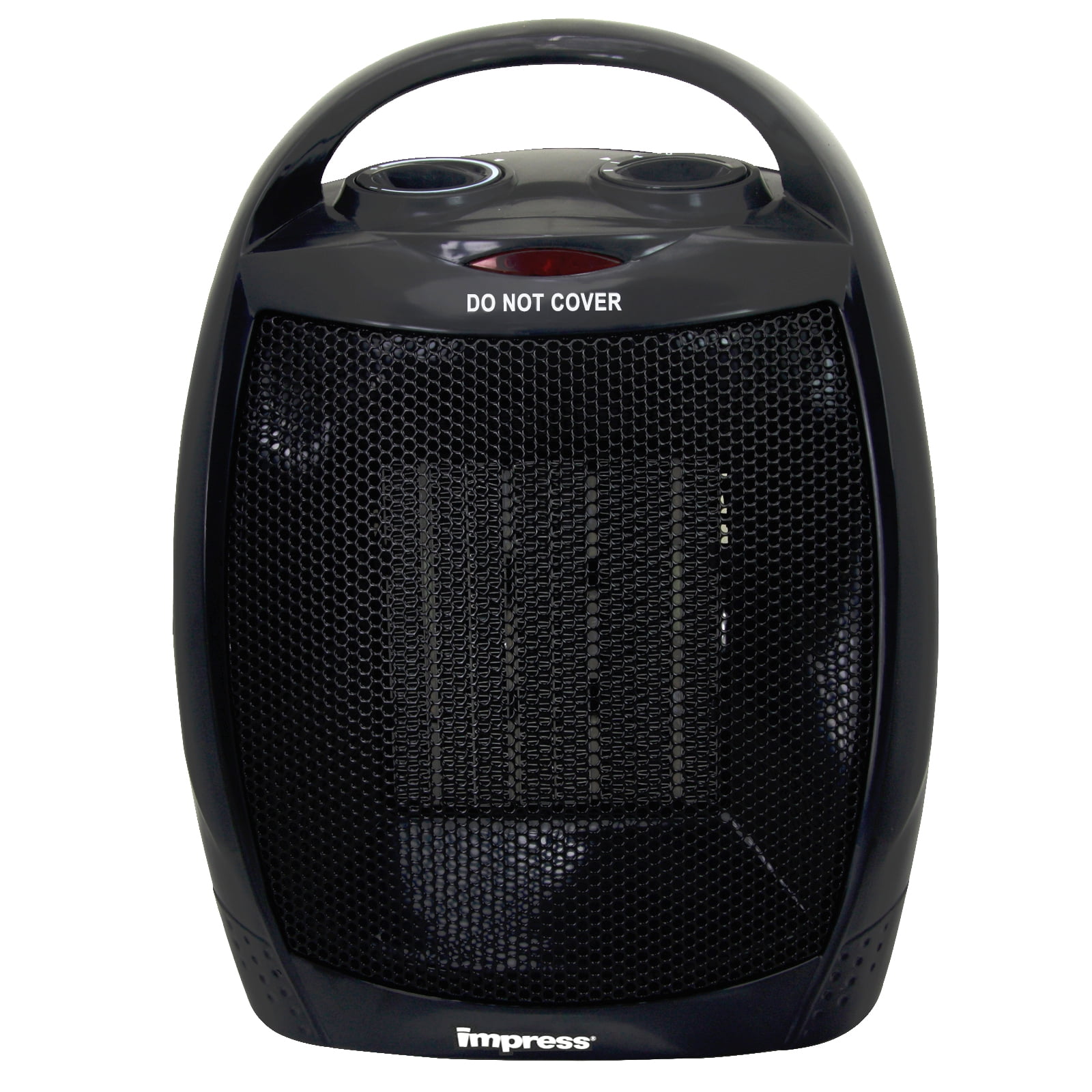 Impress Ceramic Heater with Thermostat and Adjustable Heat Settings -  Walmart.com
