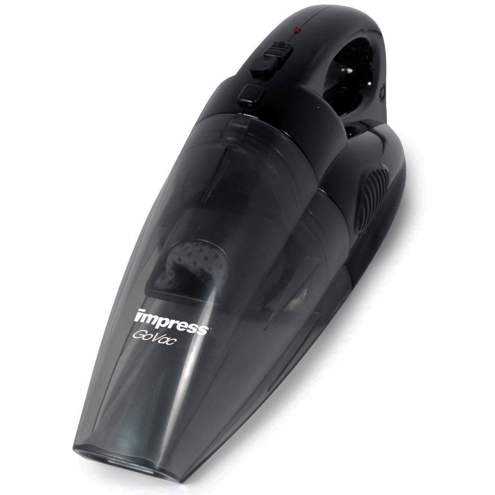 Impress GoVac Black Cordless Handheld Vacuum with HEPA Filter