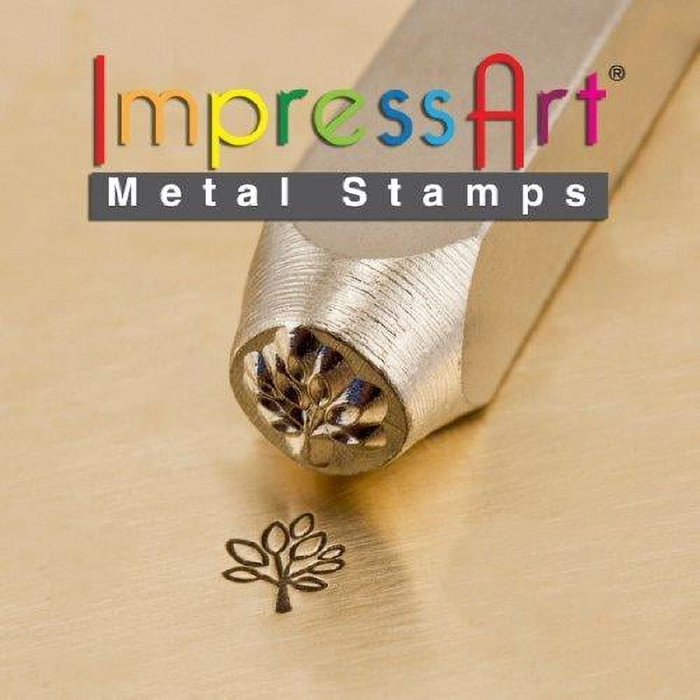 Jeu De Poinçons Métal ImpressArt 6 Mm - Chiffres 0 à 8 - 9 Pièces - Neuf