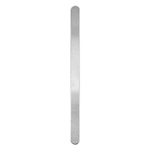 ImpressArt Soft Strike Stamping Blank, Bracelet Strip 3/8 x 6", 10 Pcs, Aluminum