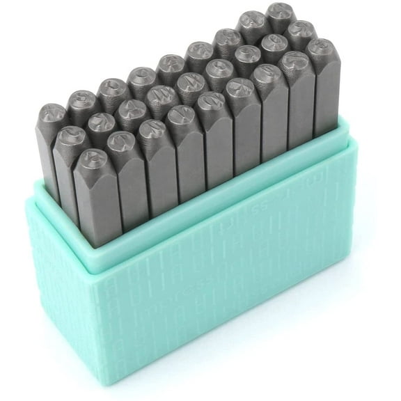 ImpressArt Basic Bridgette Typeface Lowercase Letters Metal Stamps Set, 3mm