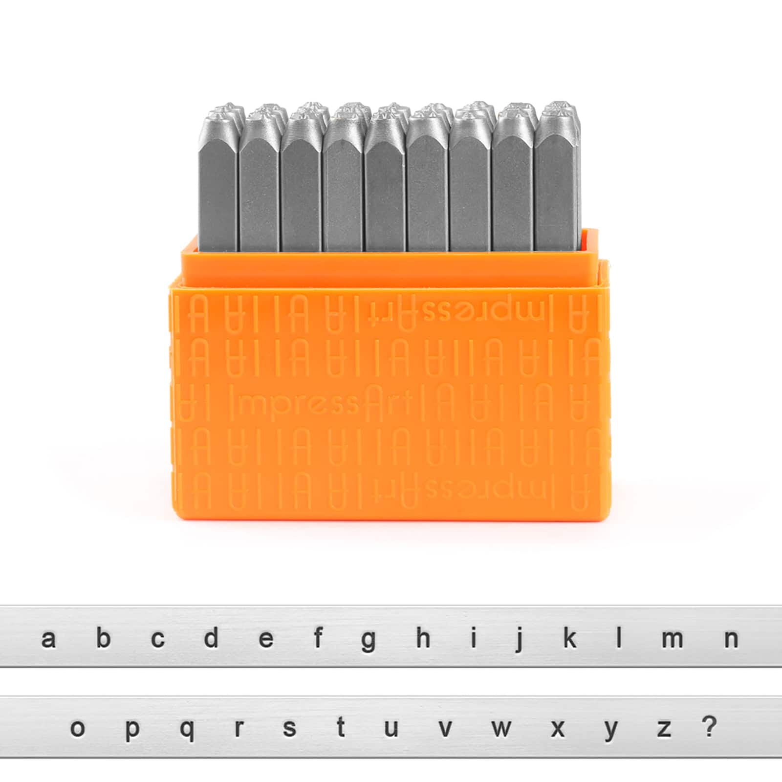 ImpressArt® Lowercase Sans Serif Letter Metal Stamp Set