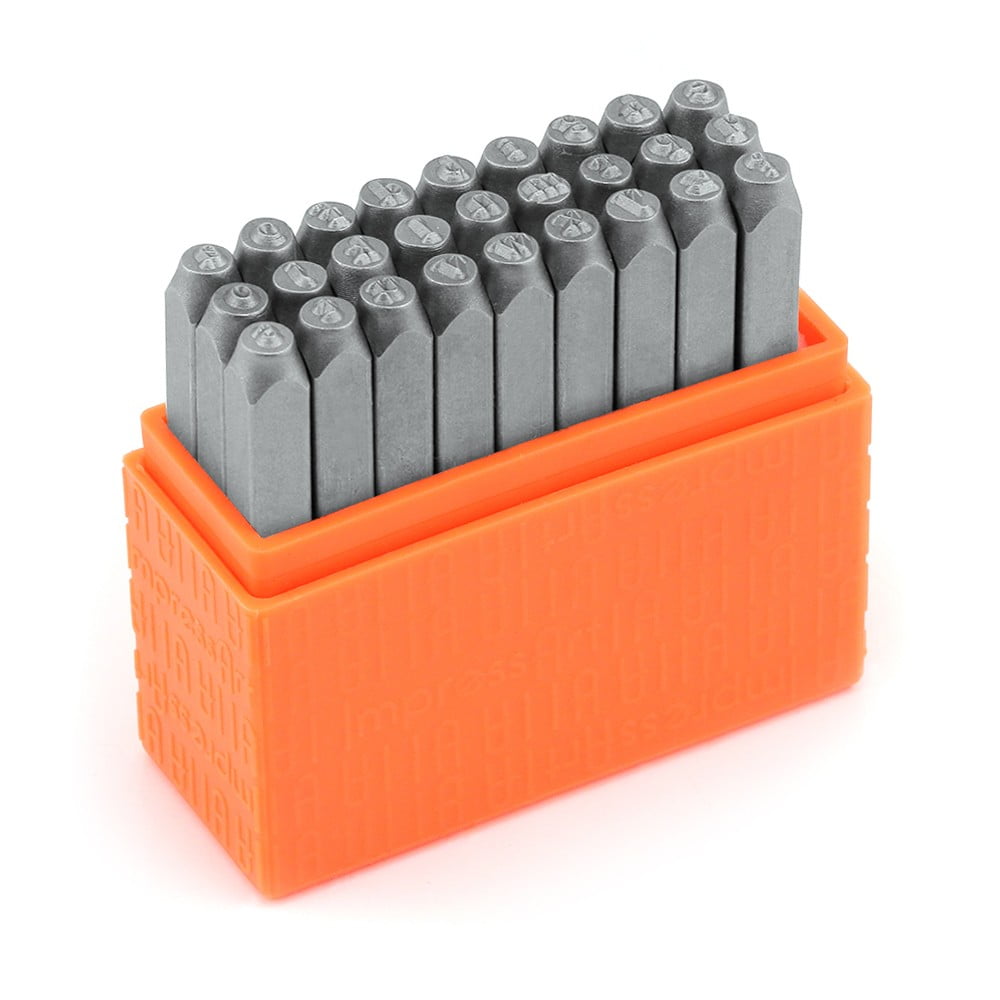 ImpressArt Typewriter Lowercase Letter Stamps - 3mm