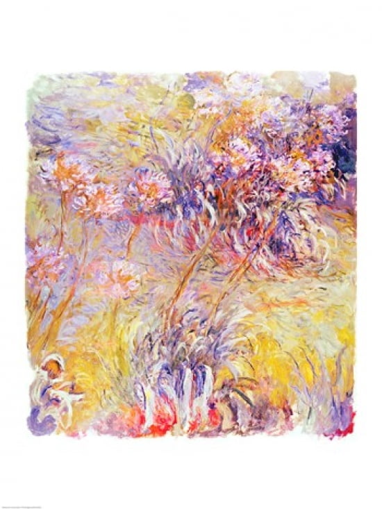 Impression Flowers Canvas Art - Claude Monet (18 x 24)