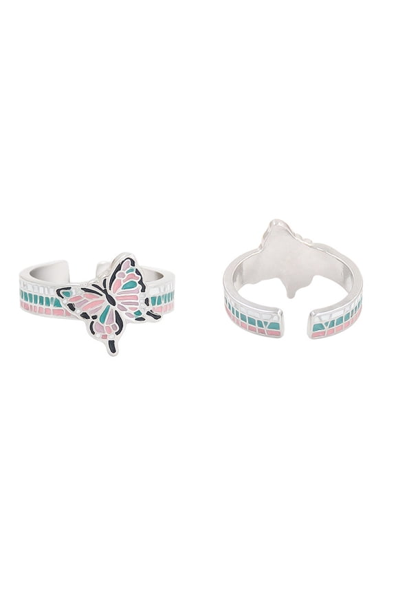 Impression Ring Anime Pattern Unisex