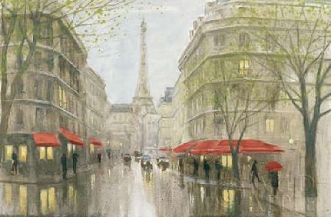 Impression of Paris Canvas Art - Myles Sullivan (24 x 36)