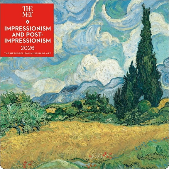 Impressionism and Post-Impressionism 2026 Wall Calendar, (Paperback)