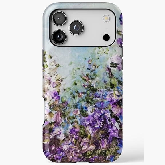Impressionist Garden Art Cover for iPhone 11 12 13 14 15 16 17 Pro Max