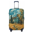 thumbnail image 1 of Impressionist Village Sky Luggage Cover Anti Scratch, Elastic Suitcase Protector Suitcase Covers for Luggage Fits 18-32 Inch Luggage, 1 of 5