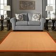 thumbnail image 1 of Impressions Eilonwy Jute Hand-Woven Indoor Area Rug, 3' x 5', Rust, 1 of 2