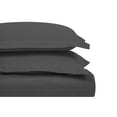 thumbnail image 1 of Superior Egyptian Cotton Duvet Cover Set, Full/ Queen, Charcoal, 1 of 8
