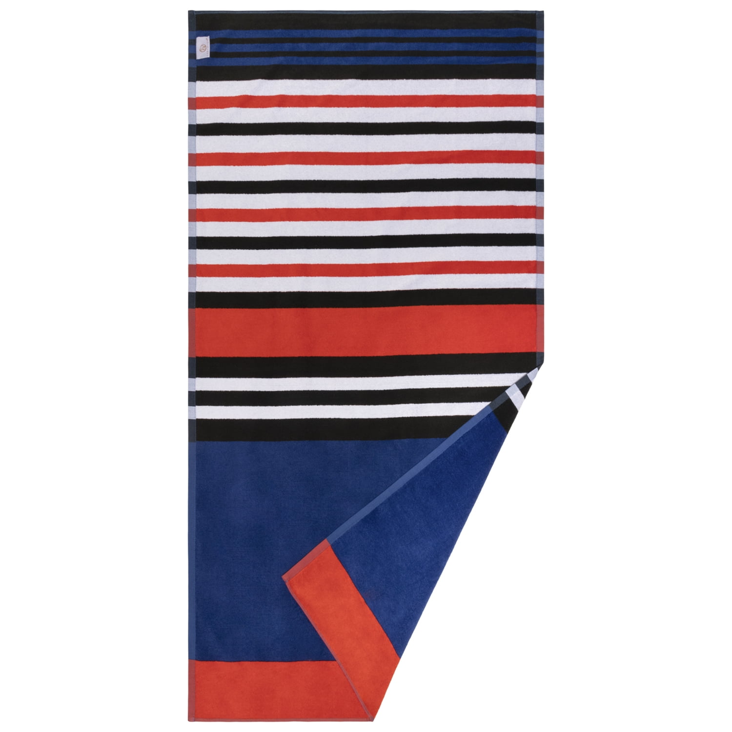 Impressions Fuschia Oversized Island Beach Towel