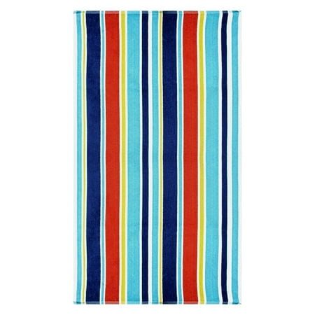 Impressions Gorton Striped Cotton Oversized Beach Towel