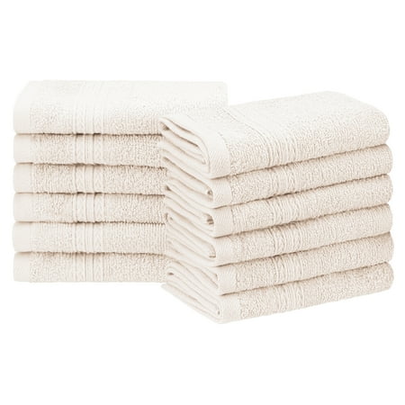 Impressions Hemingford Eco-Friendly Cotton 12-Piece Face Towel Set