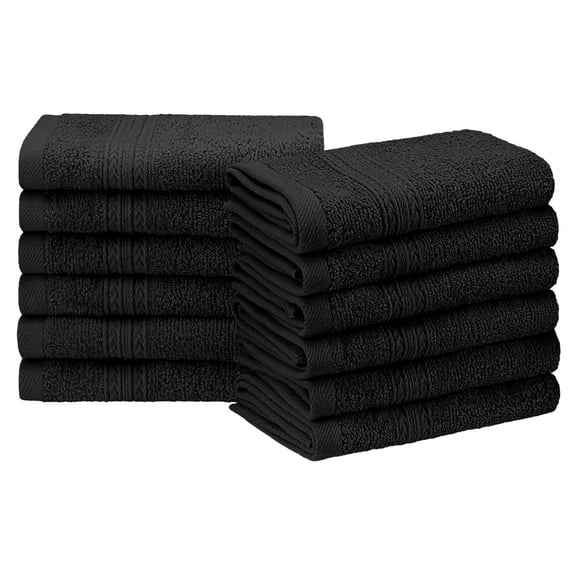 Impressions Hemingford Eco-Friendly Cotton 12-Piece Face Towel Set