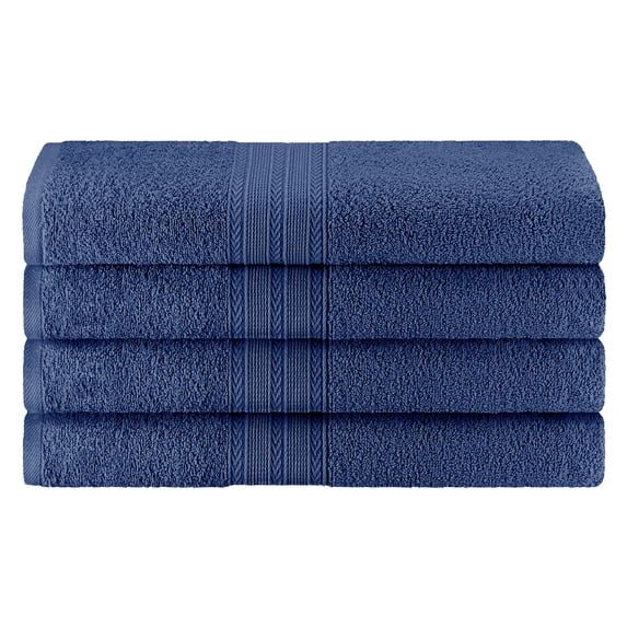 Impressions Hemingford Eco-Friendly Cotton 4-Piece Bath Towel Set