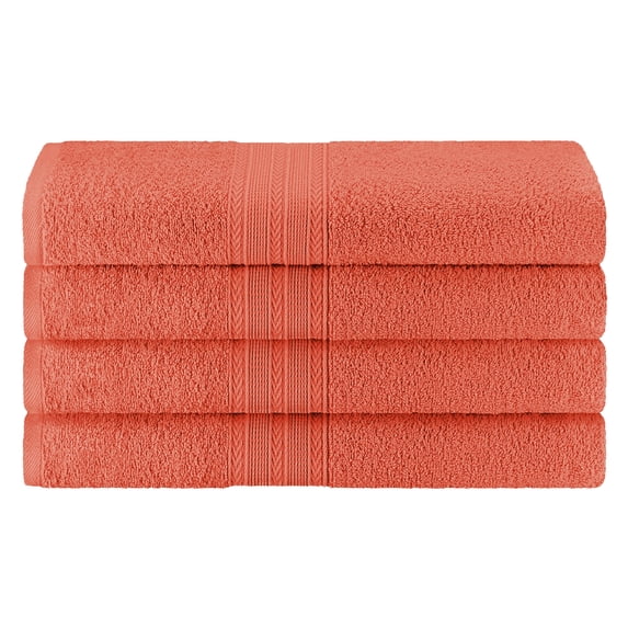 Impressions Hemingford Eco-Friendly Cotton 4-Piece Bath Towel Set