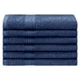 thumbnail image 1 of Impressions Hemingford Eco-Friendly Cotton 6-Piece Hand Towel Set, 1 of 5