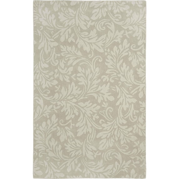 SAFAVIEH Impressions Collection Area Rug - 5' x 8', Sage, Handmade Wool, Ideal for High Traffic Areas in Living Room, Bedroom IM344C