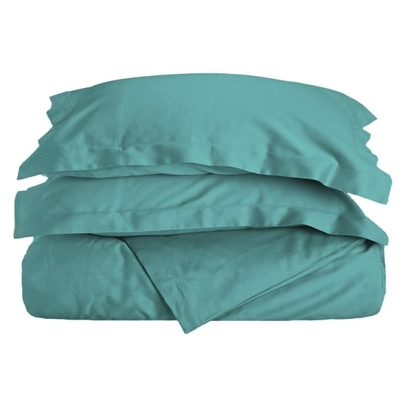 Impressions Marseille Solid 400-Thread Count Egyptian Cotton Duvet Cover Set