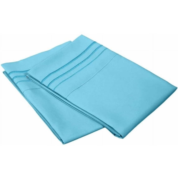 Impressions Munn 3-Line Embroidered Microfiber Pillowcase Set