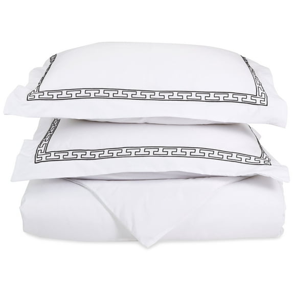 Impressions Noble Embroidered Duvet Cover Set