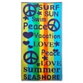 thumbnail image 1 of Impressions Norma Oversized Cotton Beach Towel, 1 of 4