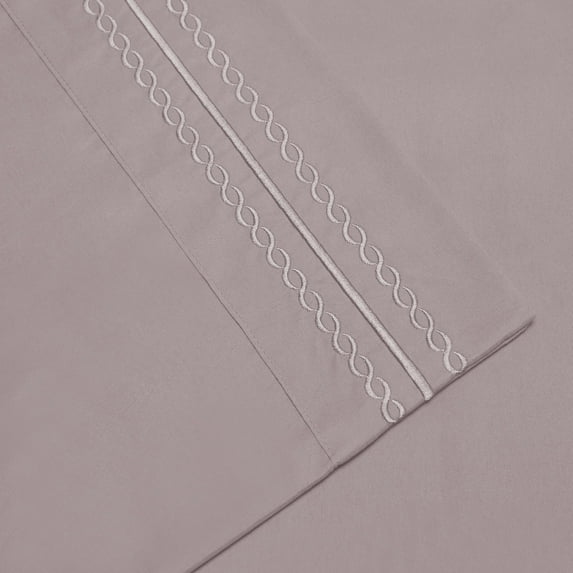 Impressions Orourke Embroidered Microfiber Pillowcase Set