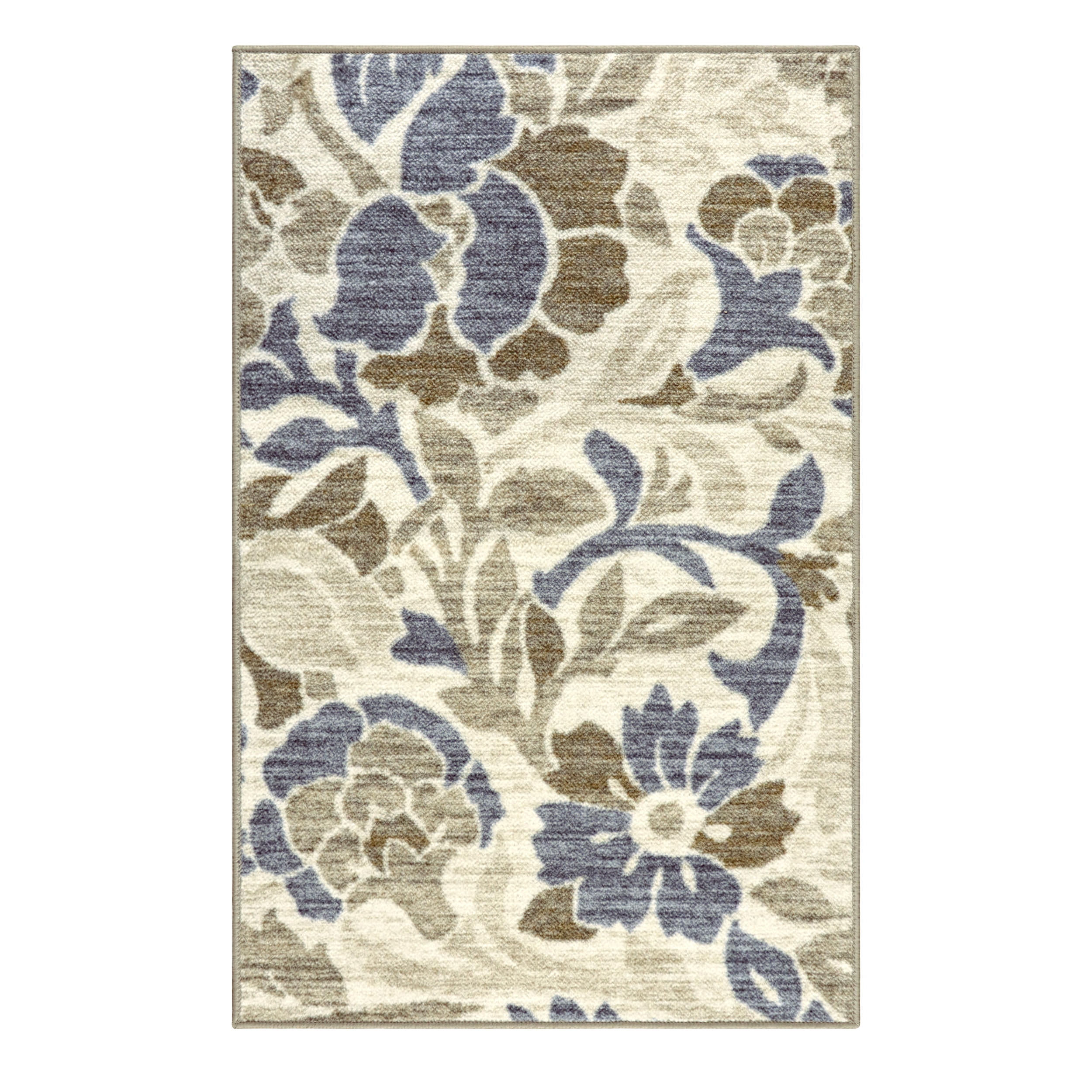 Superior Roselyn Floral Indoor Outdoor Area Rug, 8' x 10', Beige