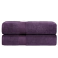 thumbnail image 1 of Impressions Rosaline Cotton 2-Piece Bath Sheet Set, 1 of 4