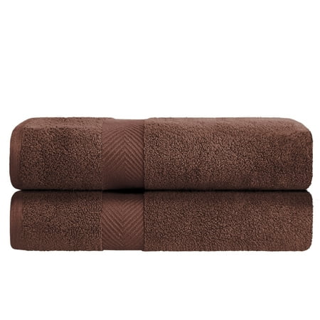 Superior 100% Zero Twist Cotton Super Soft And Absorbent 2-Piece Bath Sheet Towel Set