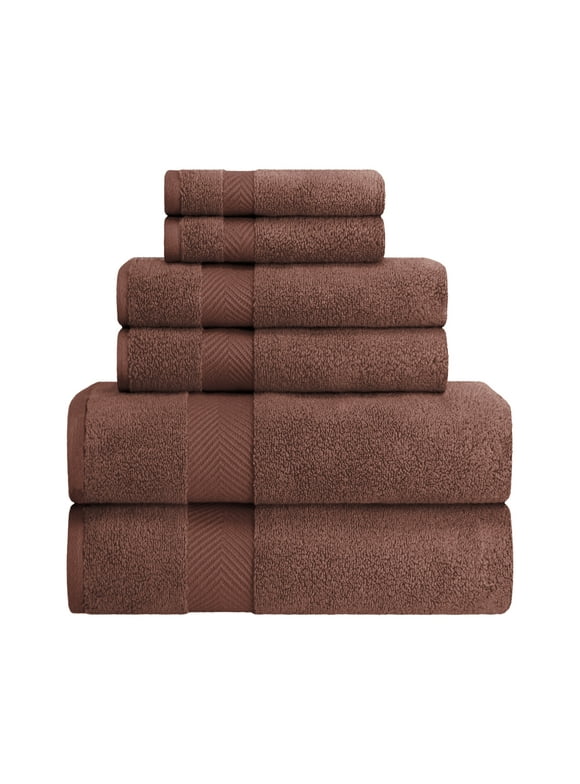 Impressions Rosaline Zero-Twist Cotton 6-piece Towel Set