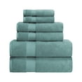 thumbnail image 1 of Impressions Rosaline Zero-Twist Cotton 6-piece Towel Set, 1 of 4