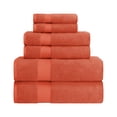 thumbnail image 1 of Impressions Rosaline Zero-Twist Cotton 6-piece Towel Set, 1 of 4
