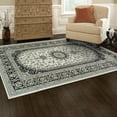 thumbnail image 1 of Impressions Scrolling Floral Medallion Area Rug, 1 of 2