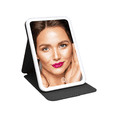 thumbnail image 1 of Impressions Touch Tablet Mini Tri Tone LED Makeup Mirror, Lighted Cosmetics Vanity Mirrors (Black), 1 of 10